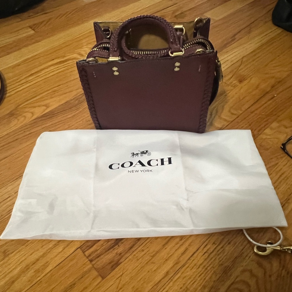 Coach Burgundy Rogue 20